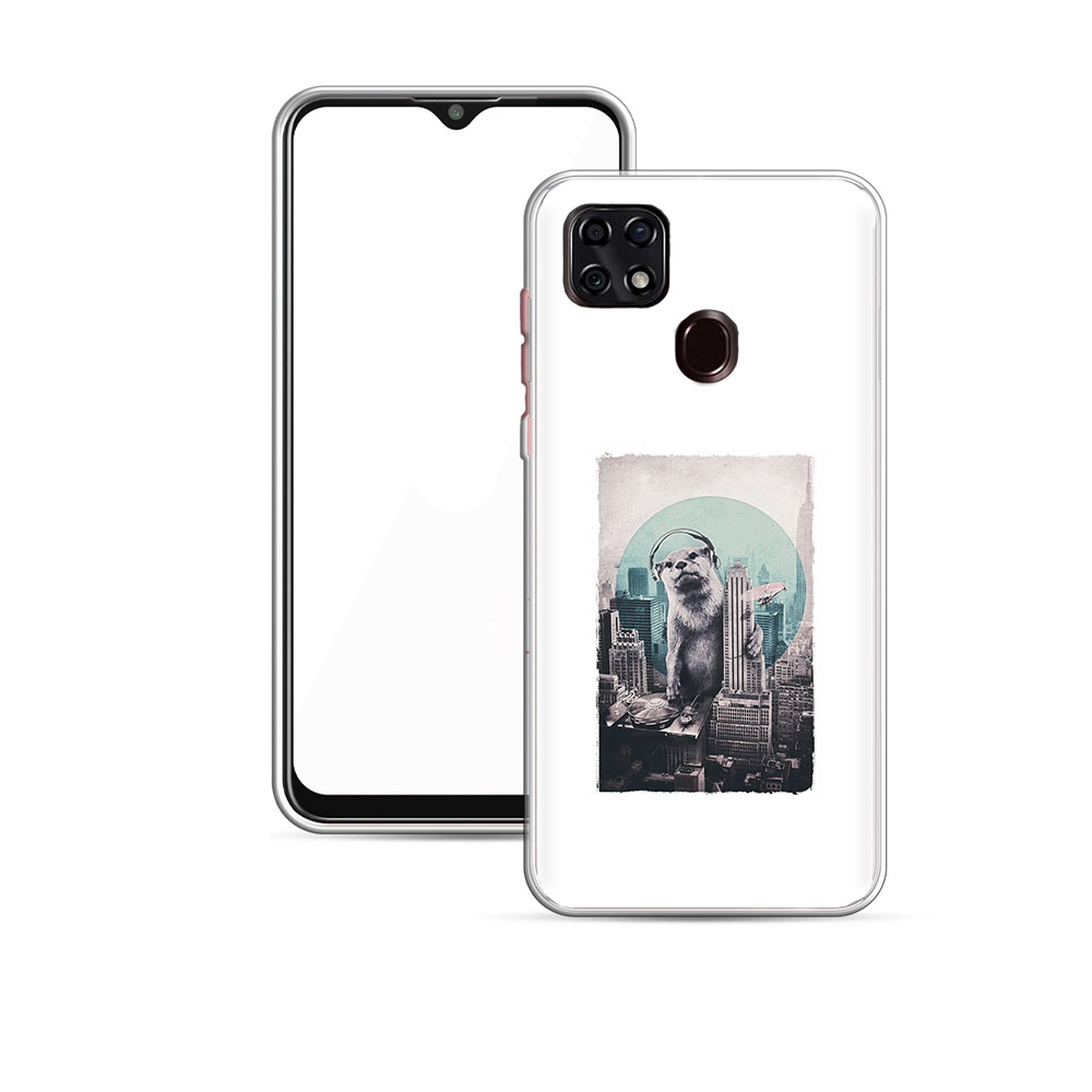 

Чехол MyPads Tocco для ZTE Blade 20 Smart выдра в городе (PT226940.456.283), Прозрачный, Tocco
