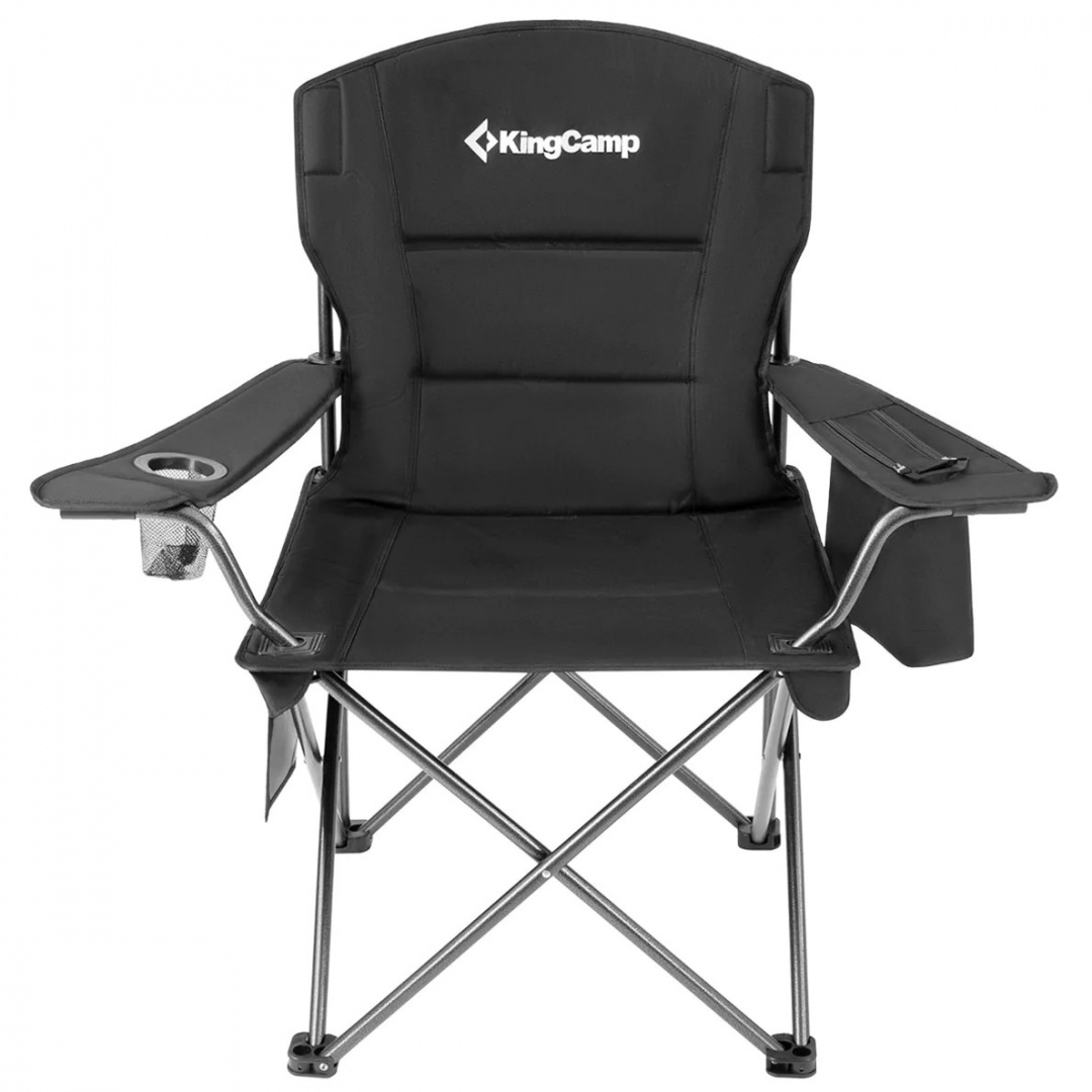 

Кресло складное сталь KingCamp 2141 Lotus B30 (98x55x43/98 черный), 2141 Lotus B30