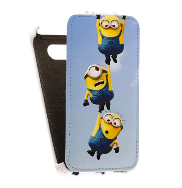 

Кожаный чехол для Samsung Galaxy S5 Armor Case (Белый) (Дизайн 1/1)