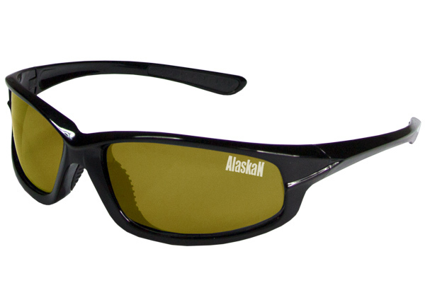 Спортивные солнцезащитные очки мужские Alaskan AG13-01 желтые