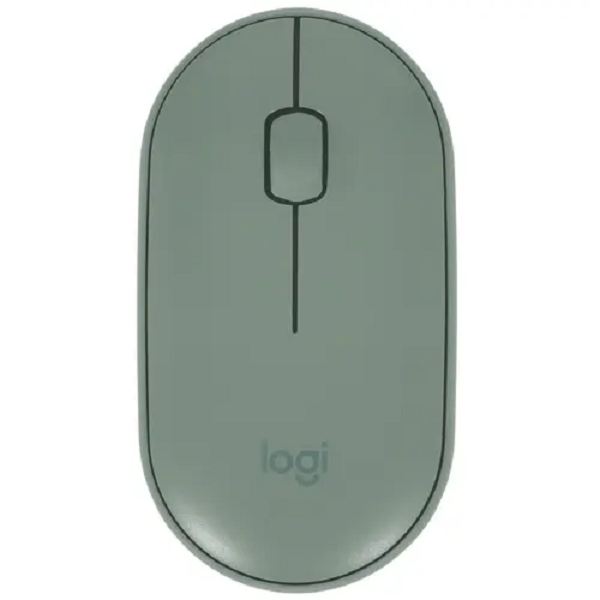 Беспроводная мышь Logitech Pebble M350 зеленый (910-005599)