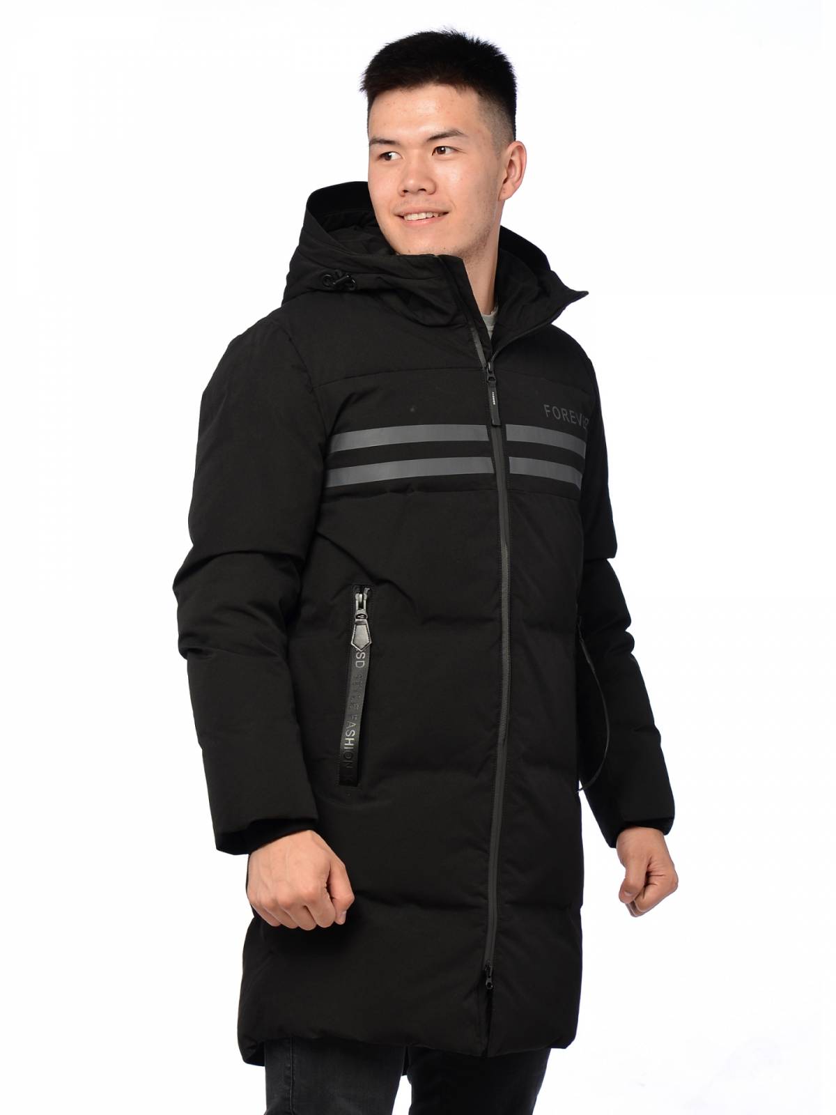 Зимняя куртка мужская Kasadun 3880 черная 54 RU