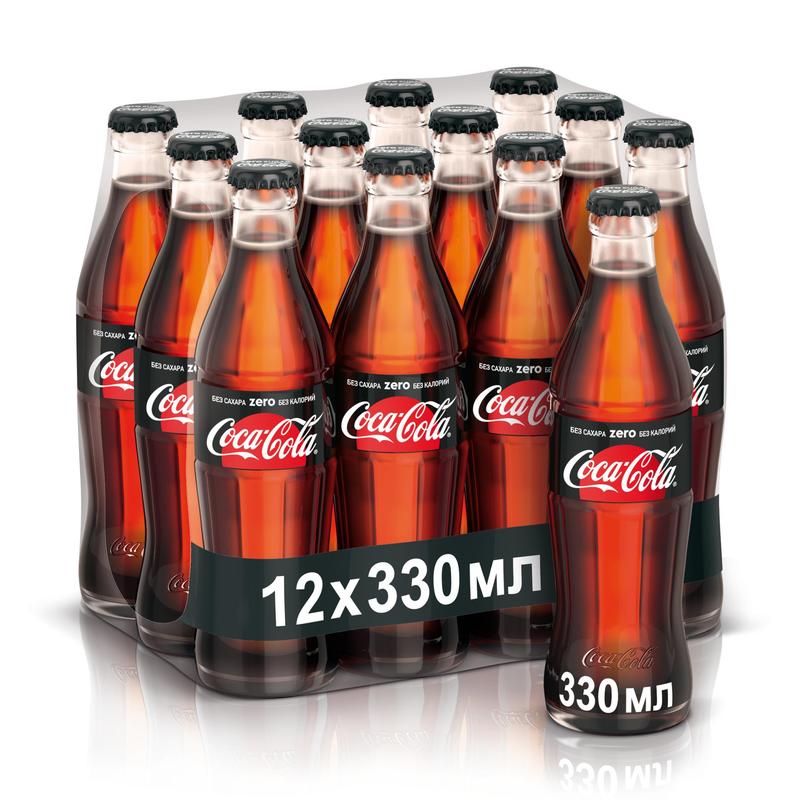 

Газированный напиток Coca-Cola Зеро 12*0,33л