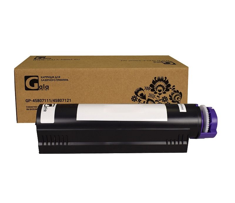 

Картридж для лазерного принтера GalaPrint (GP-45807111/45807121) черный, совместимый
