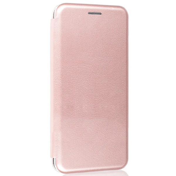 фото Чехол книжка для samsung galaxy s21 fe book cover розовое золото zibelino