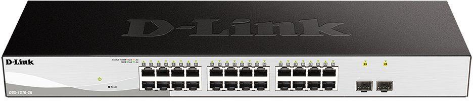 Коммутатор D-Link DGS-1210-26/FL DGS-1210-26/FL1A 24G 2SFP 100041920369