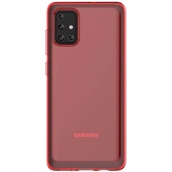 Силиконовый чехол для Samsung Galaxy M31 Araree BackCover GP-FPM315KDARR Красный