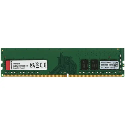 

Оперативная память Kingston (KVR32N22S8/8), DDR4 1x8Gb, 3200MHz