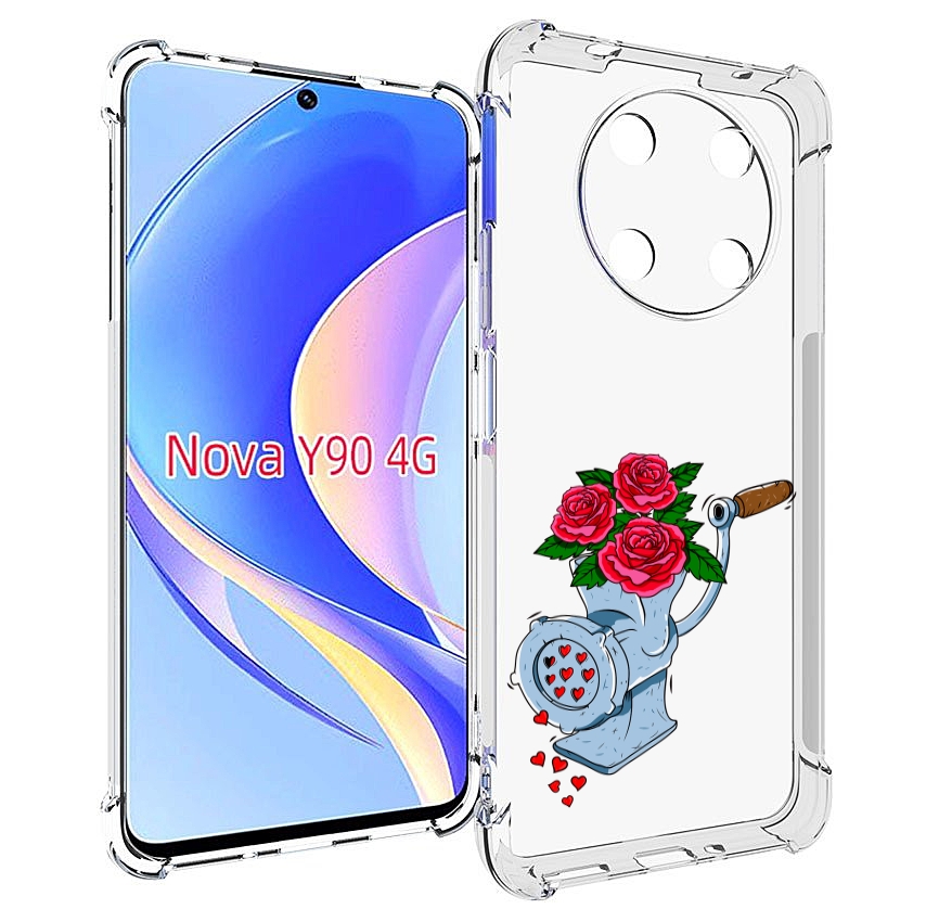 

Чехол MyPads Цветочные сердца для Huawei Nova Y90 (CTR-LX1) / Enjoy 50 Pro, Tocco