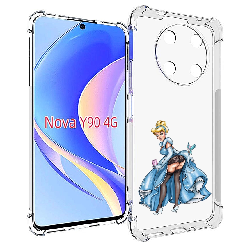 

Чехол MyPads девушка-в-платье-красивая женский для Huawei Nova Y90 (CTR-LX1), Tocco