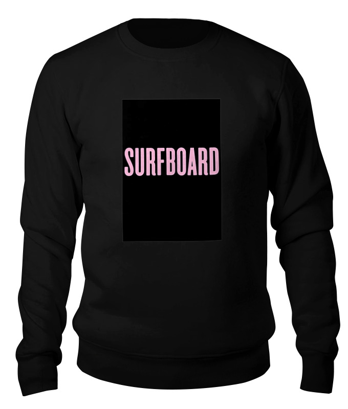 

Свитшот Printio Beyonce «surfboard» черный 2XL, Beyonce «surfboard»