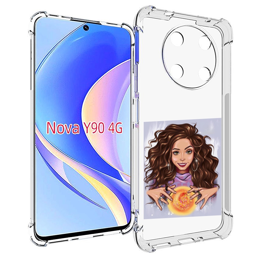 

Чехол MyPads девушка-волшебница для Huawei Nova Y90 (CTR-LX1) / Enjoy 50 Pro, Tocco