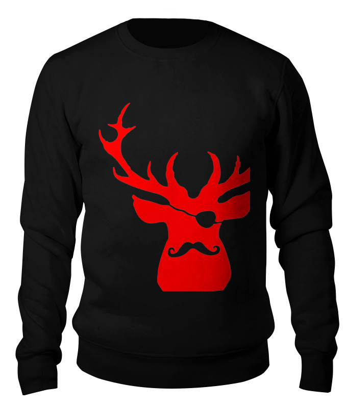 

Свитшот Printio Ho ho ho... черный 2XL, Ho ho ho...
