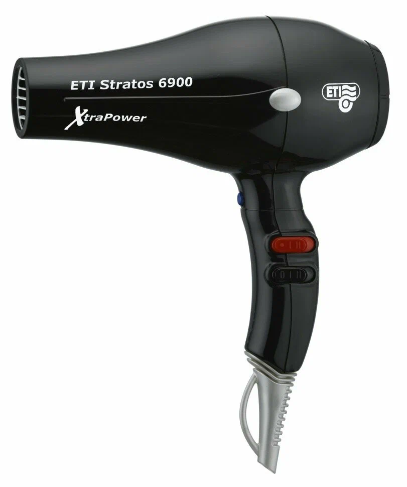 

Фен ETI Stratos 6900 2500 Вт черный, Stratos 6900