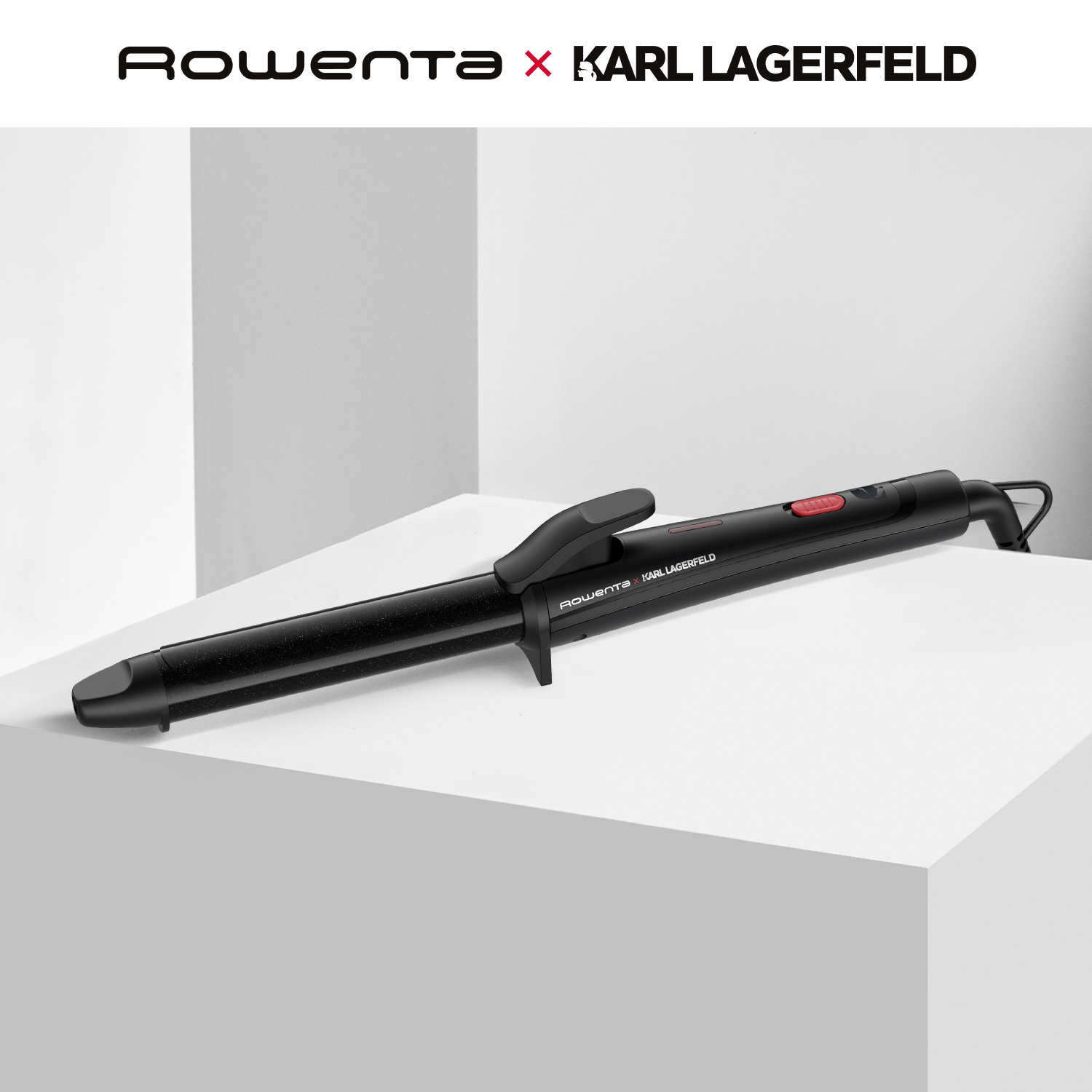 

Электрощипцы Rowenta Karl Lagerfeld CF321LF0, черный, CF321LF0