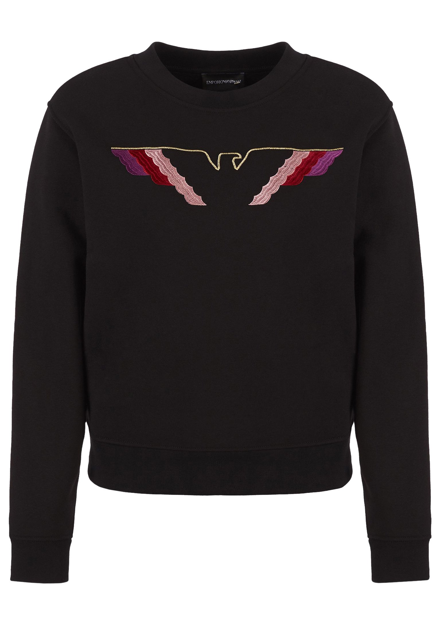 

Свитшот женский Emporio Armani 122362 черный 38 IT, 122362