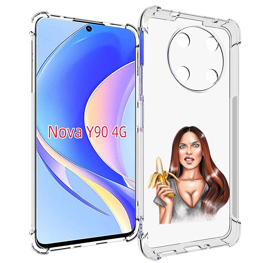 

Чехол MyPads девушка-с-бананом для Huawei Nova Y90 (CTR-LX1) / Enjoy 50 Pro, Tocco