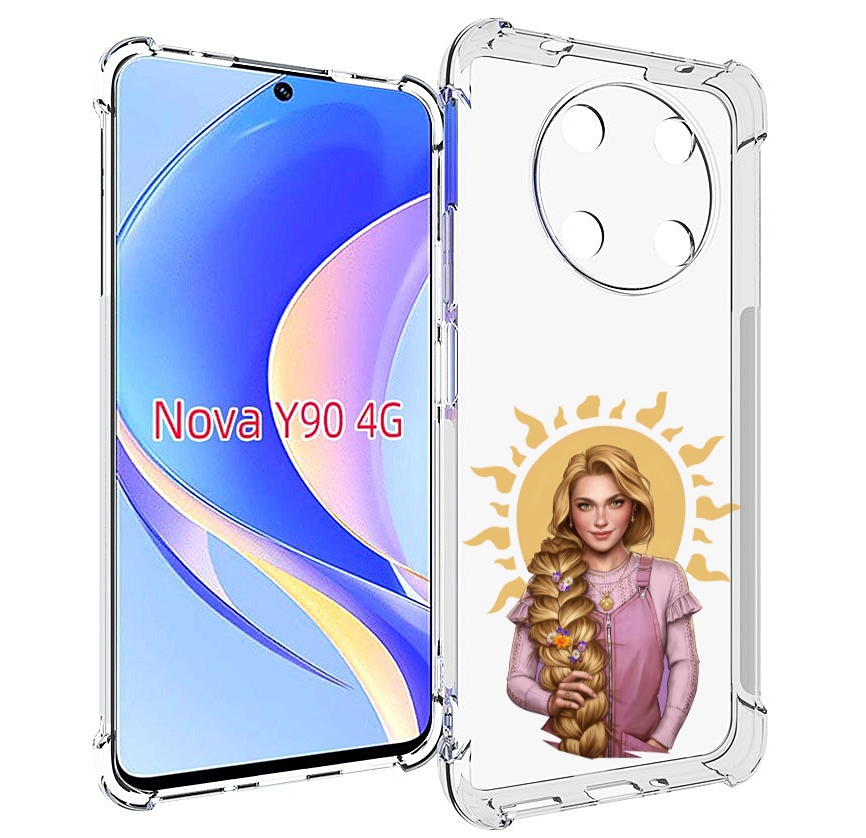 

Чехол MyPads девушка-с-большой-косой для Huawei Nova Y90 (CTR-LX1) / Enjoy 50 Pro, Tocco