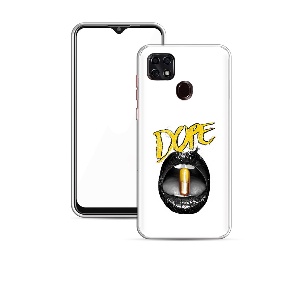 Чехол MyPads Tocco для ZTE Blade 20 Smart губы (PT226940.456.303)