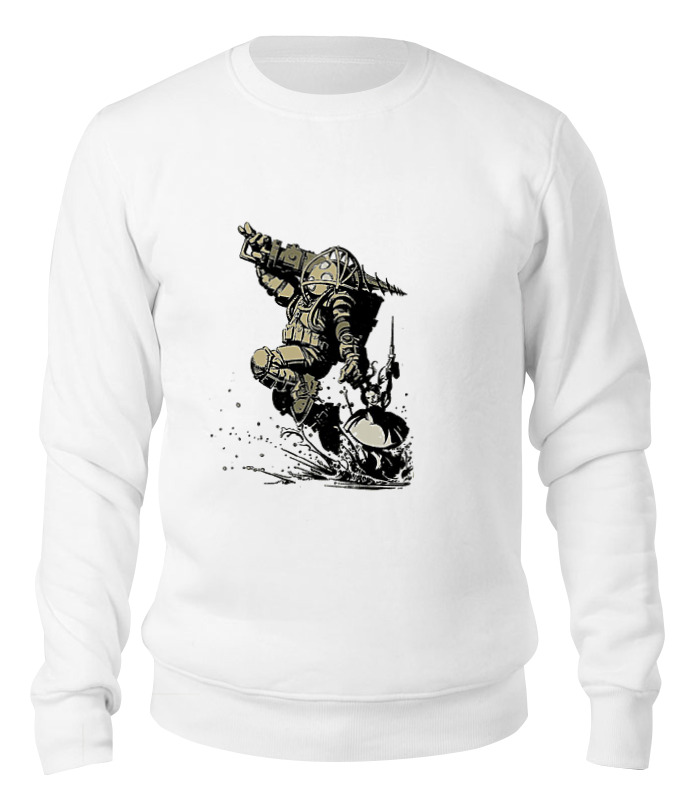 

Свитшот Printio Bioshock белый 2XL, Bioshock