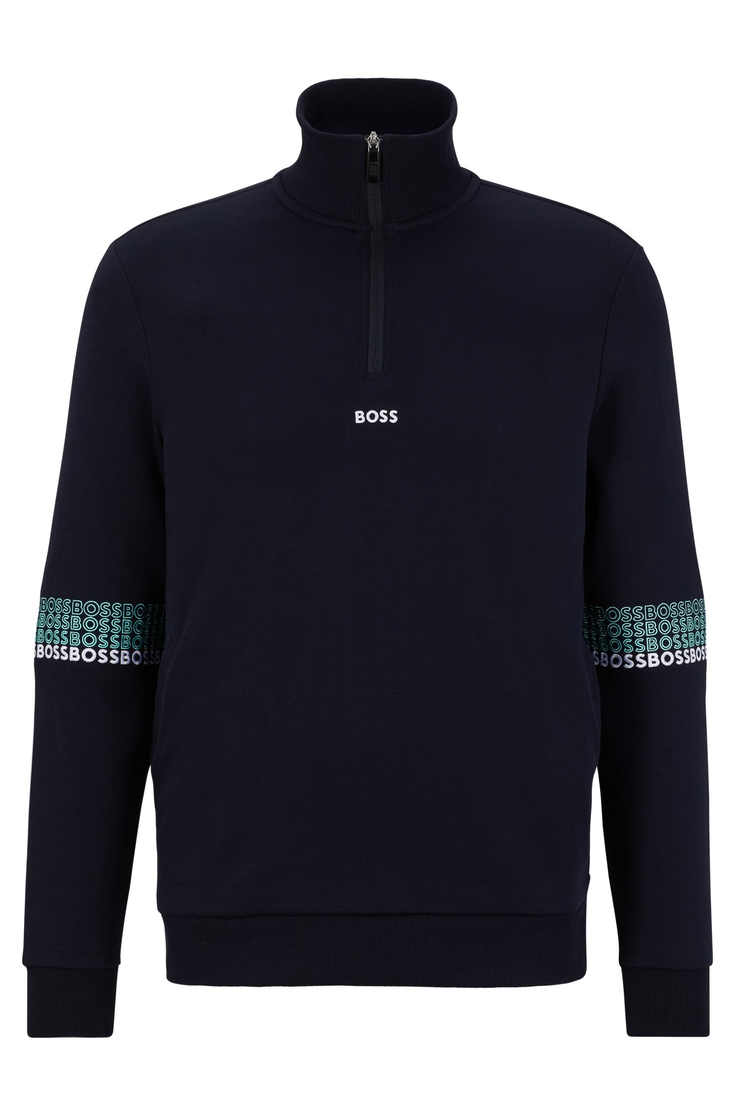

Толстовка мужская BOSS 50497171 синяя XXL, Синий, 50497171