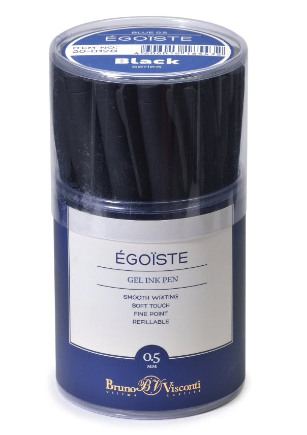 

Гелевая ручка Альт Egoiste Black синяя 0,5 мм