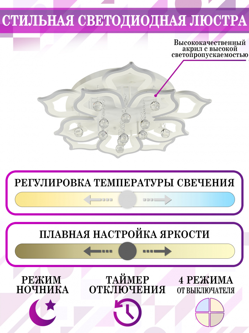 фото Natali kovaltseva потолочная люстра natali kovaltseva high-tech led lamps high-tech led la