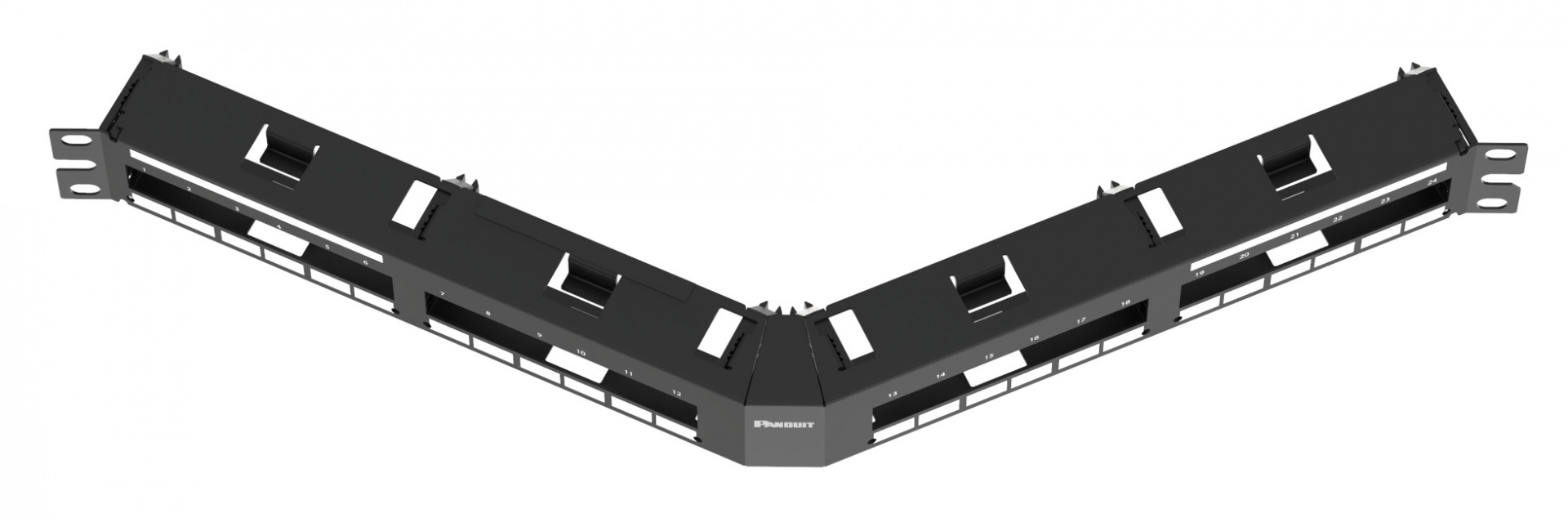 

Патч-панель Panduit QASP24BL 19" 1U 4xQuickNet, QASP24BL