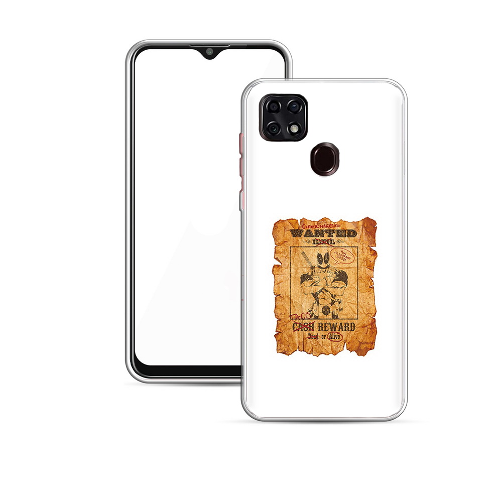 

Чехол MyPads Tocco для ZTE Blade 20 Smart дедпул (PT226940.456.317), Прозрачный, Tocco