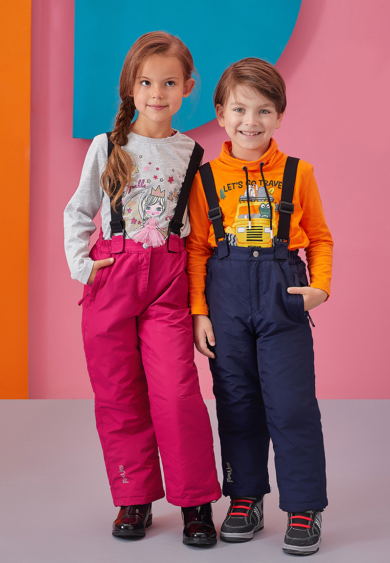 фото Брюки детские max&jessi aw1962226a синий р.104