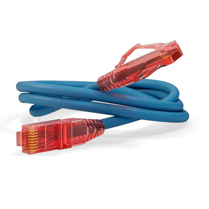 Патч-корд Hyperline PC-LPM-UTP-RJ45-RJ45-C5e-0.3M-LSZH-BL PC-LPM-UTP-RJ45-RJ45-C5E-0.3M UT