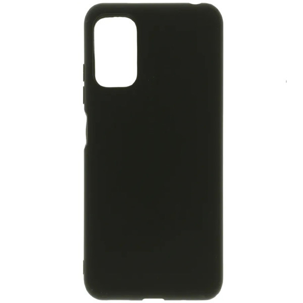 фото Силиконовый чехол для xiaomi poco m4 pro 5g soft matte черный zibelino
