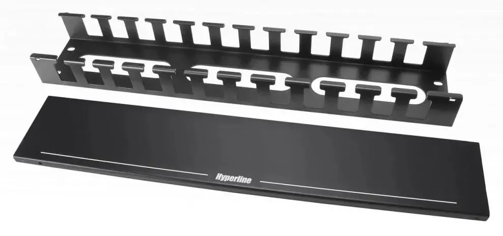 

Органайзер для кабеля Hyperline (CM-2U-MLF-COV), Черный