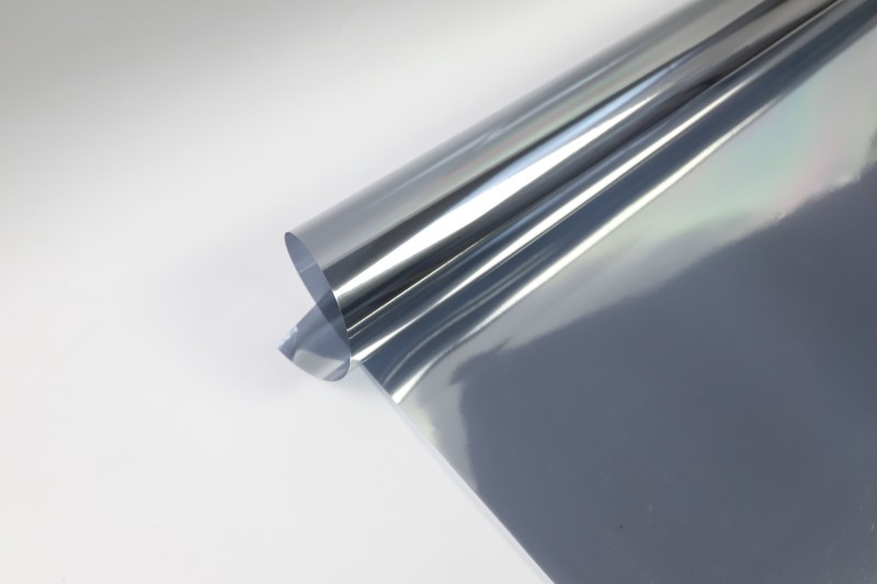 Тонировочная зеркальная пленка для окон Просто Полезно Silver-0.18 серебристая 2х0,9 м пленка тонировочная 25 % 0 5 x 3 м