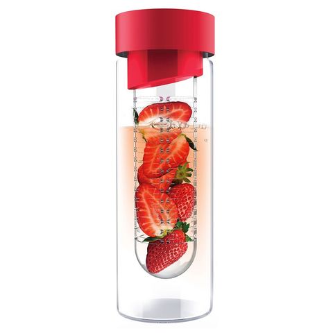 

Бутылка Asobu Flavour it (0,6 литра), красная, Красный, Flavour it