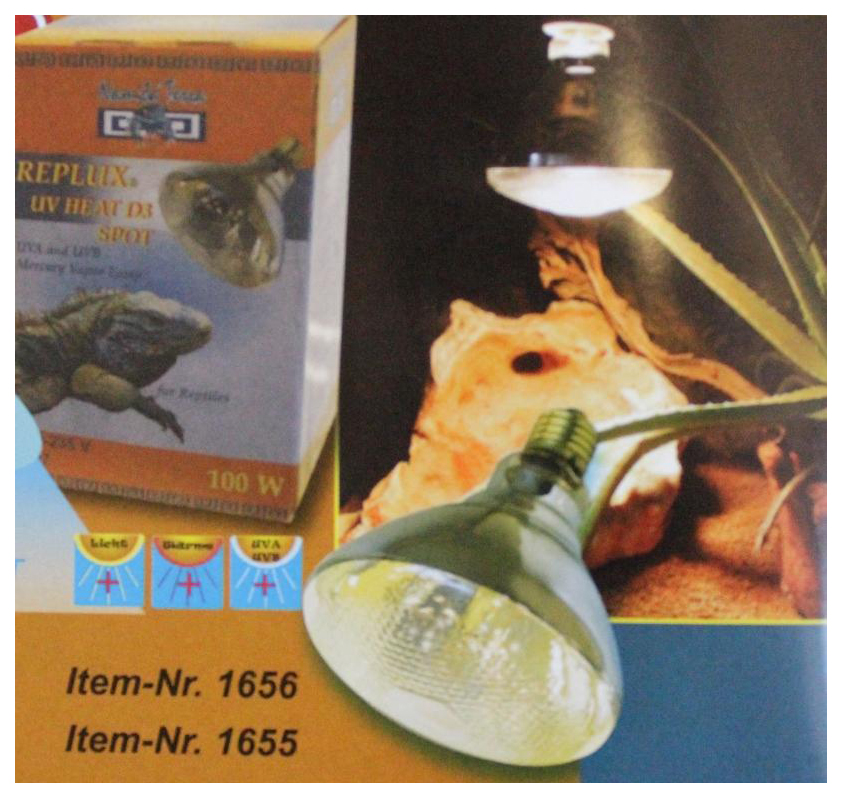 Лампа для террариума Namiba Terra UV Heat 100 Вт