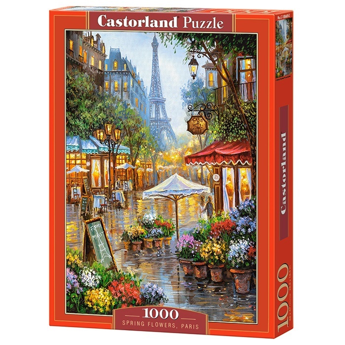 

Castorland 1000, Весенние цветы, Париж