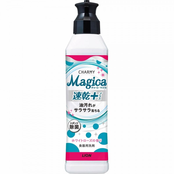 

Средство для мытья посуды Lion Charmy Magica+ концентрированное, аромат розы, 220 мл