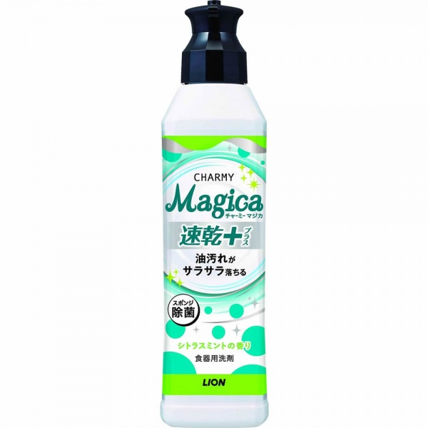 

Средство для мытья посуды Lion Charmy Magica+ концентрированное, цитрус и мята, 220 мл