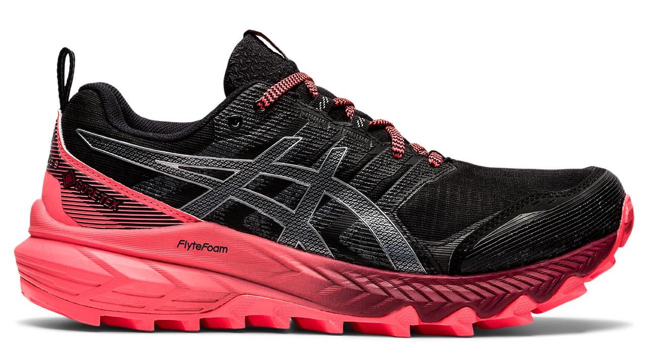 фото Кроссовки женские asics gel-trabuco 9 g-tx черные 9 us