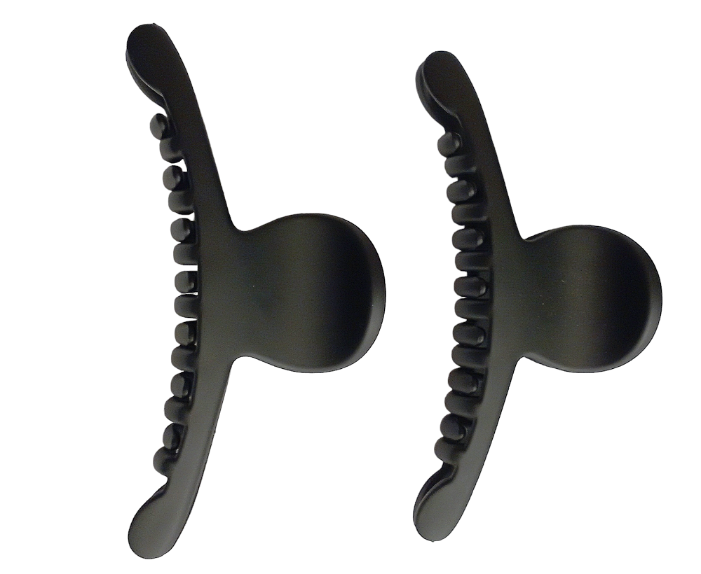 

Заколка-краб женская Duolaimei 3384P черная 2 шт, Черный, 3384P