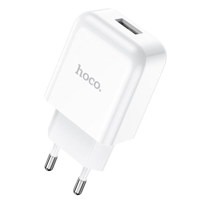 

Сетевое зарядное устройство Hoco N2, 1 USB, белое, N2