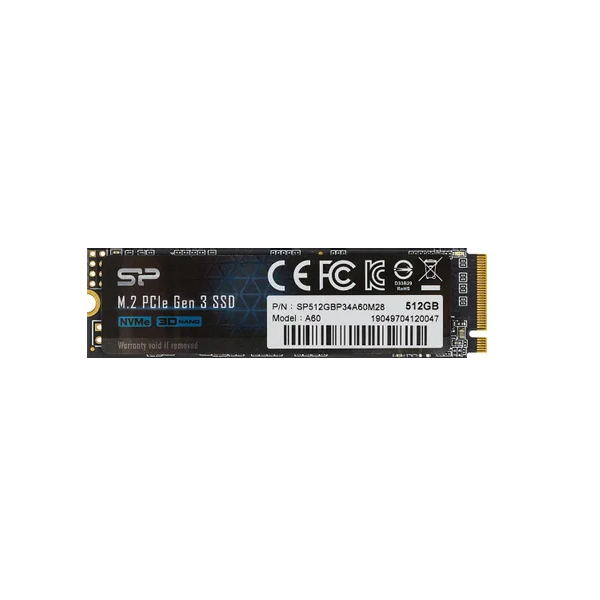 

SSD накопитель Silicon Power M.2 2280 512 ГБ (SP512GBP34A60M28)