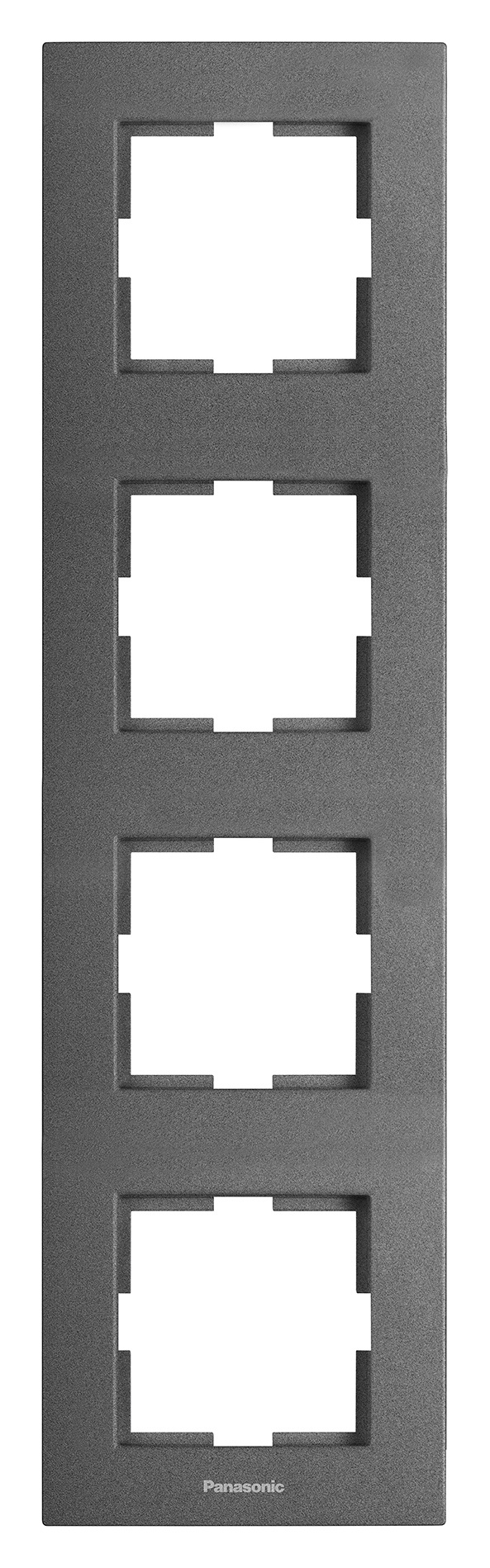 

Рамка Panasonic Karre Plus WKTF08142DG-RU 4x вертикальный монтаж пластик дымчатый (упак.:1