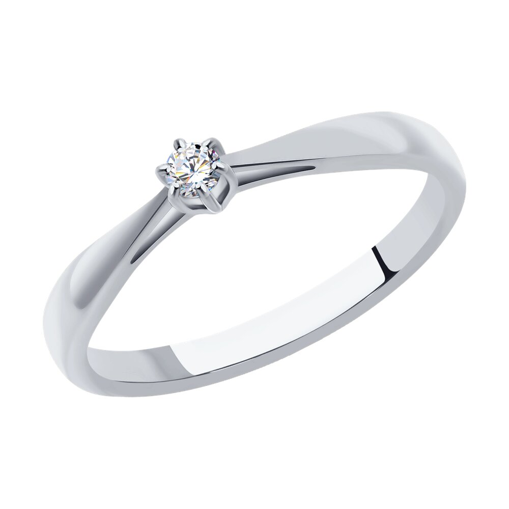 

Кольцо из золота р. , SOKOLOV Diamonds 1011346, бриллиант, 1011346