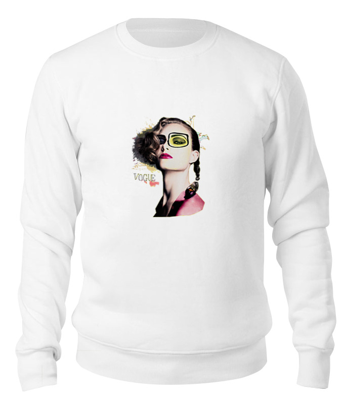 

Свитшот Printio Vogue белый 2XL, Vogue