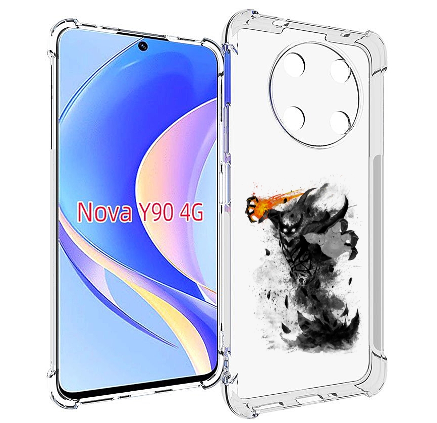 

Чехол MyPads nevermore черно белый для Huawei Nova Y90 (CTR-LX1) / Enjoy 50 Pro, Tocco