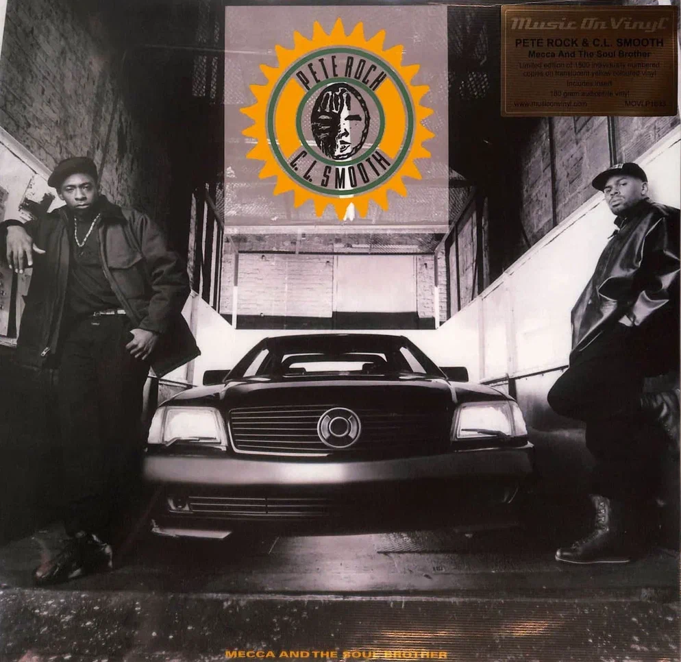 

Pete Rock & C.L. Smooth Mecca And The Soul Brother Translucent Yellow Vinyl 2 LP