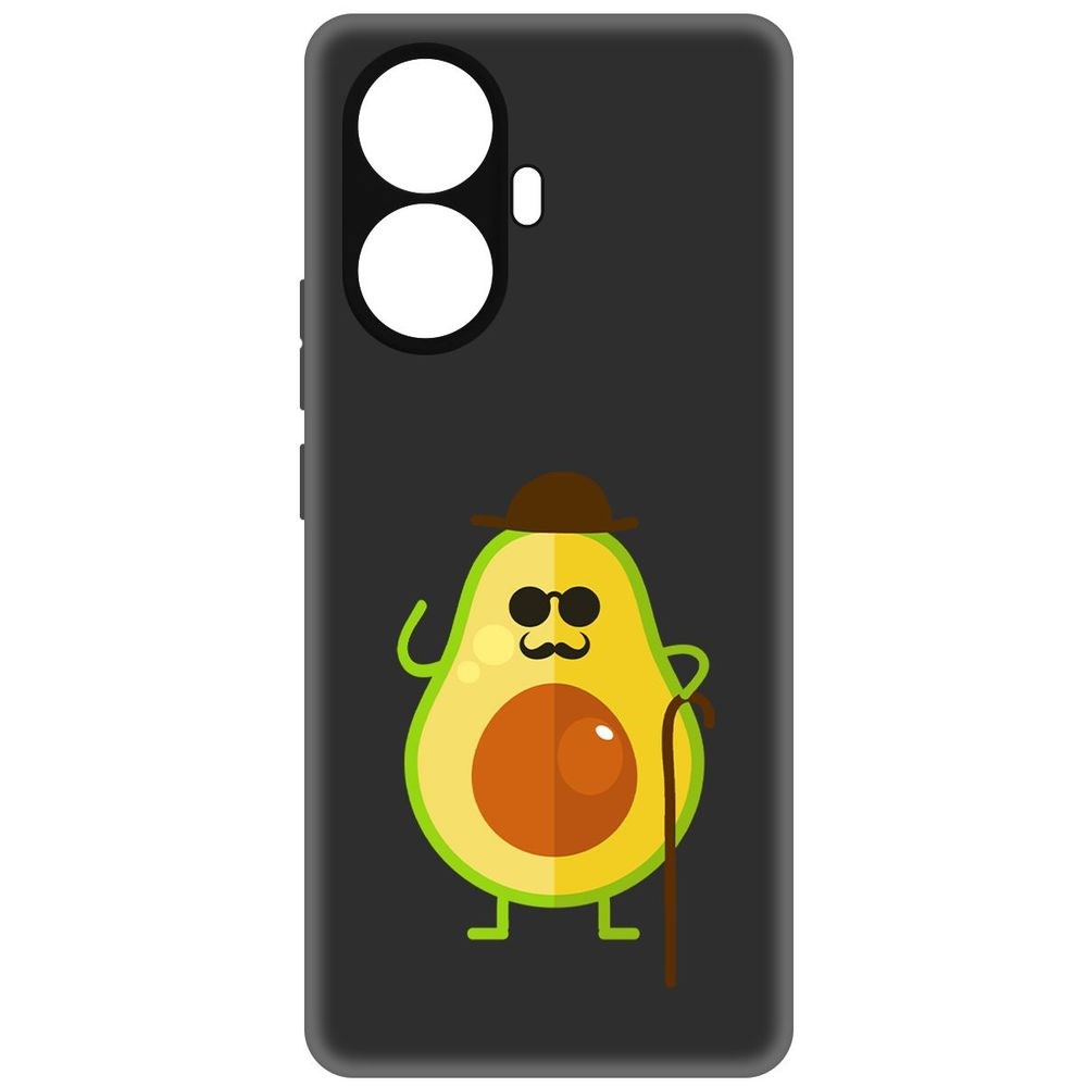 

Чехол-накладка Софт Авокадо Деловой для Realme 10 Pro+