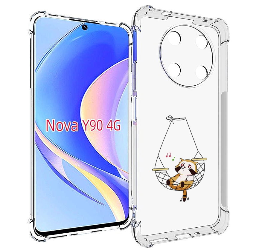 

Чехол MyPads енот-на-гамаке для Huawei Nova Y90 (CTR-LX1) / Enjoy 50 Pro, Tocco
